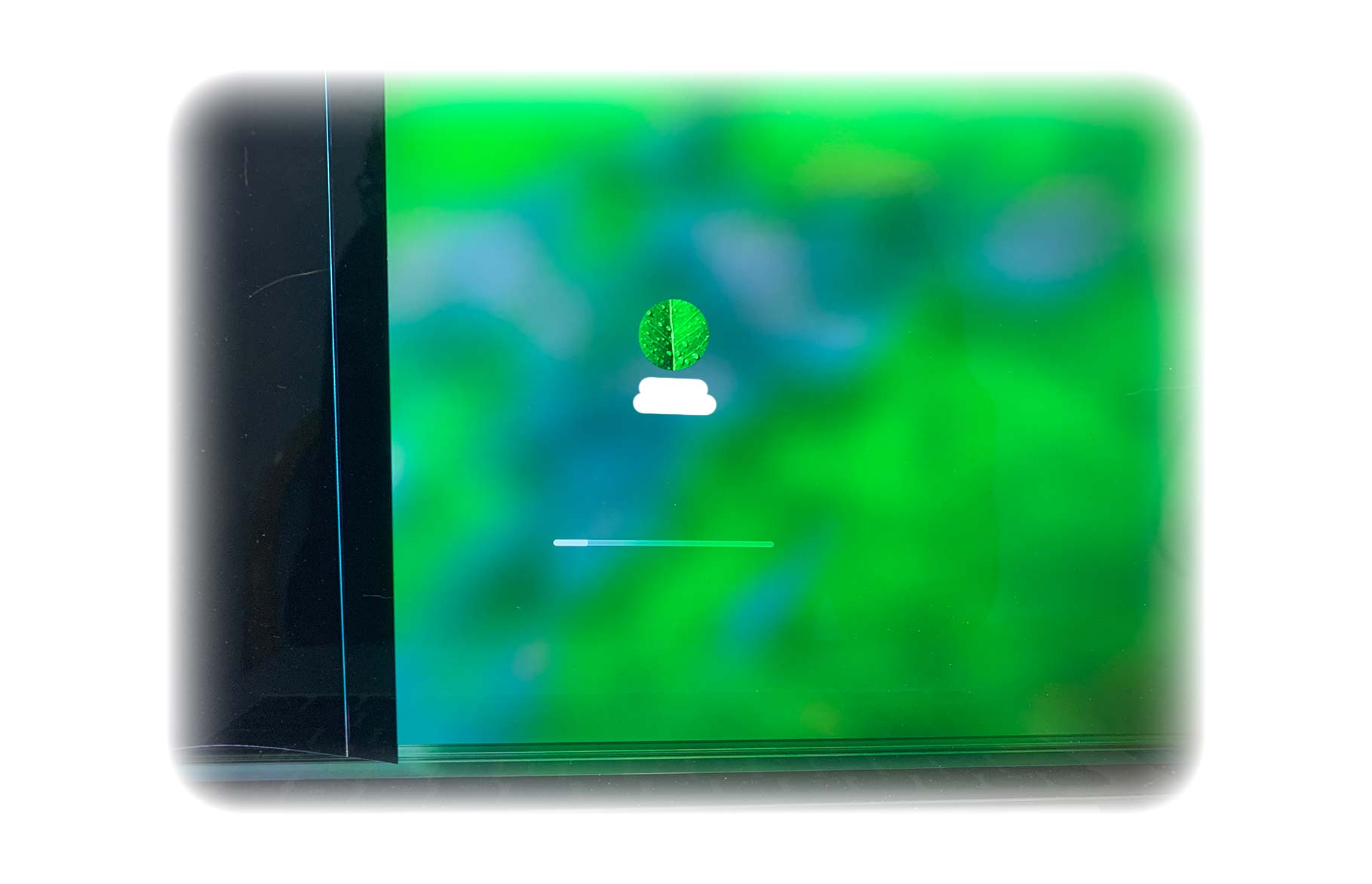 Half Black LCD